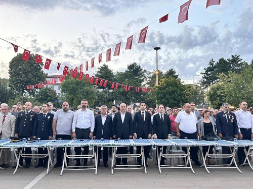 İlçemizde 15 Temmuz Demokrasi ve Milli Birlik Günü Etkinlikleri Gerçekleştirildi.